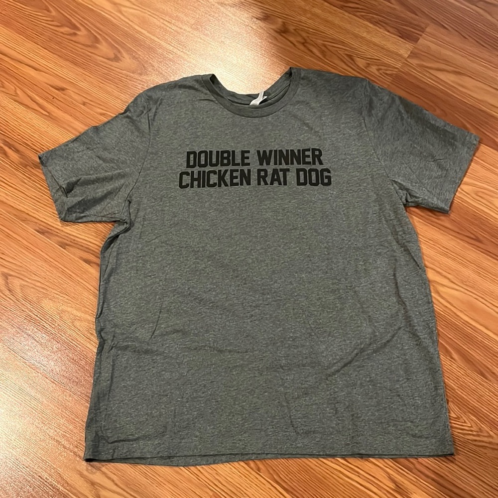 Barstool “Double Winner Chicken Rat Dog” t-shirt